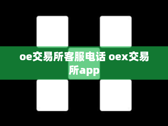 oe交易所客服电话 oex交易所app