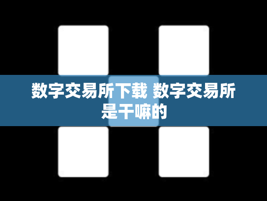 数字交易所下载 数字交易所是干嘛的