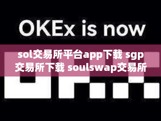 sol交易所平台app下载 sgp交易所下载 soulswap交易所