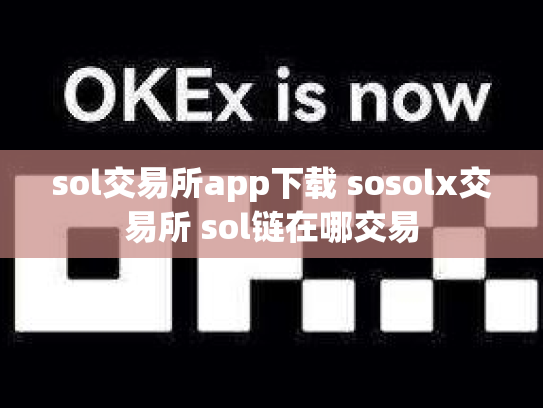 sol交易所app下载 sosolx交易所 sol链在哪交易