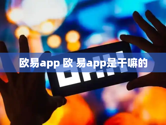 欧易app 欧 易app是干嘛的