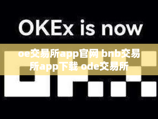 oe交易所app官网 bnb交易所app下载 ode交易所