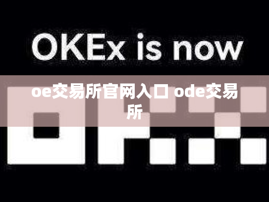 oe交易所官网入口 ode交易所