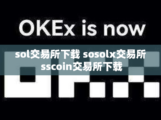 sol交易所下载 sosolx交易所 sscoin交易所下载