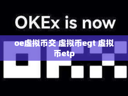 oe虚拟币交 虚拟币egt 虚拟币etp