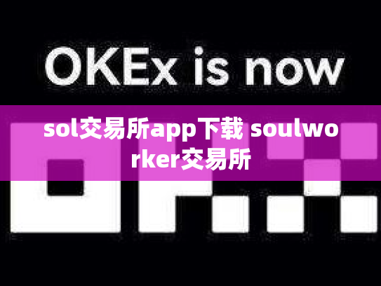 sol交易所app下载 soulworker交易所