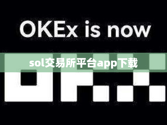 sol交易所平台app下载
