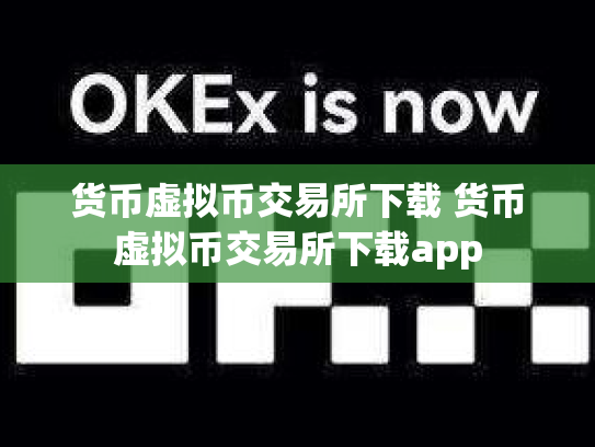 货币虚拟币交易所下载 货币虚拟币交易所下载app