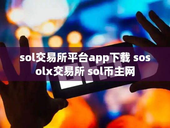 sol交易所平台app下载 sosolx交易所 sol币主网