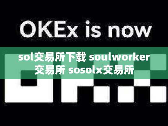 sol交易所下载 soulworker交易所 sosolx交易所