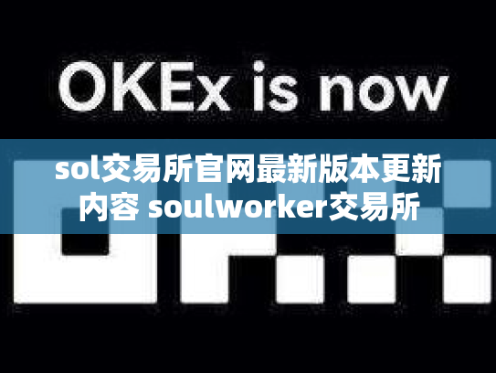 sol交易所官网最新版本更新内容 soulworker交易所