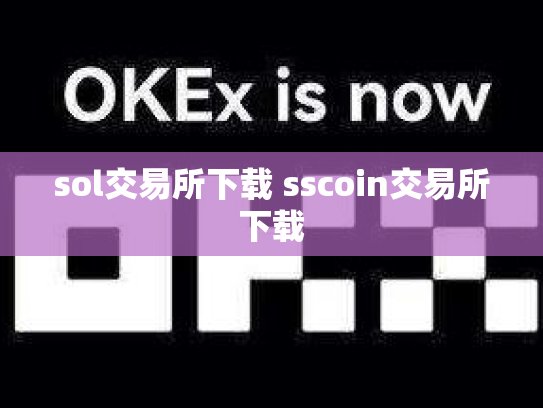 sol交易所下载 sscoin交易所下载