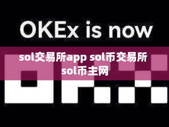 sol交易所app sol币交易所 sol币主网