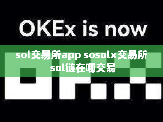 sol交易所app sosolx交易所 sol链在哪交易