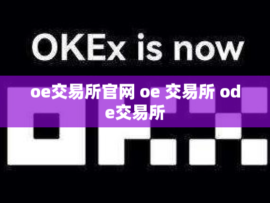 oe交易所官网 oe 交易所 ode交易所