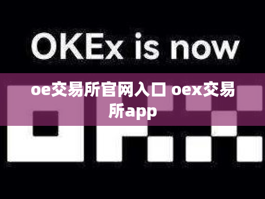 oe交易所官网入口 oex交易所app