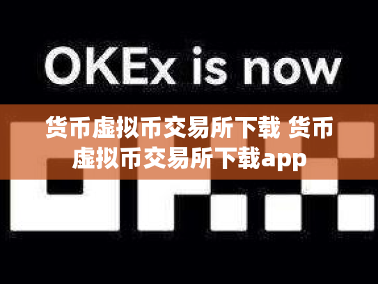 货币虚拟币交易所下载 货币虚拟币交易所下载app