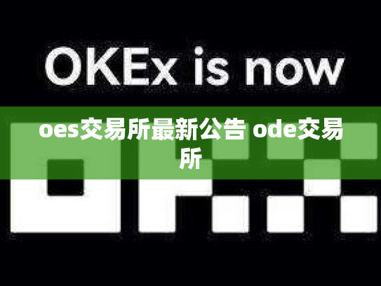 oes交易所最新公告 ode交易所