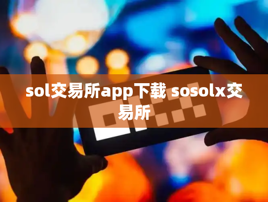 sol交易所app下载 sosolx交易所