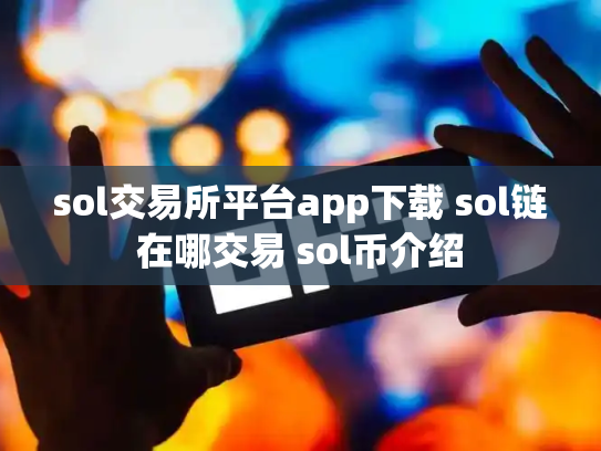 sol交易所平台app下载 sol链在哪交易 sol币介绍