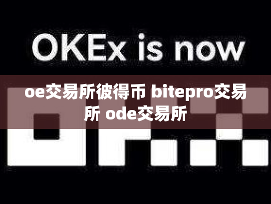 oe交易所彼得币 bitepro交易所 ode交易所